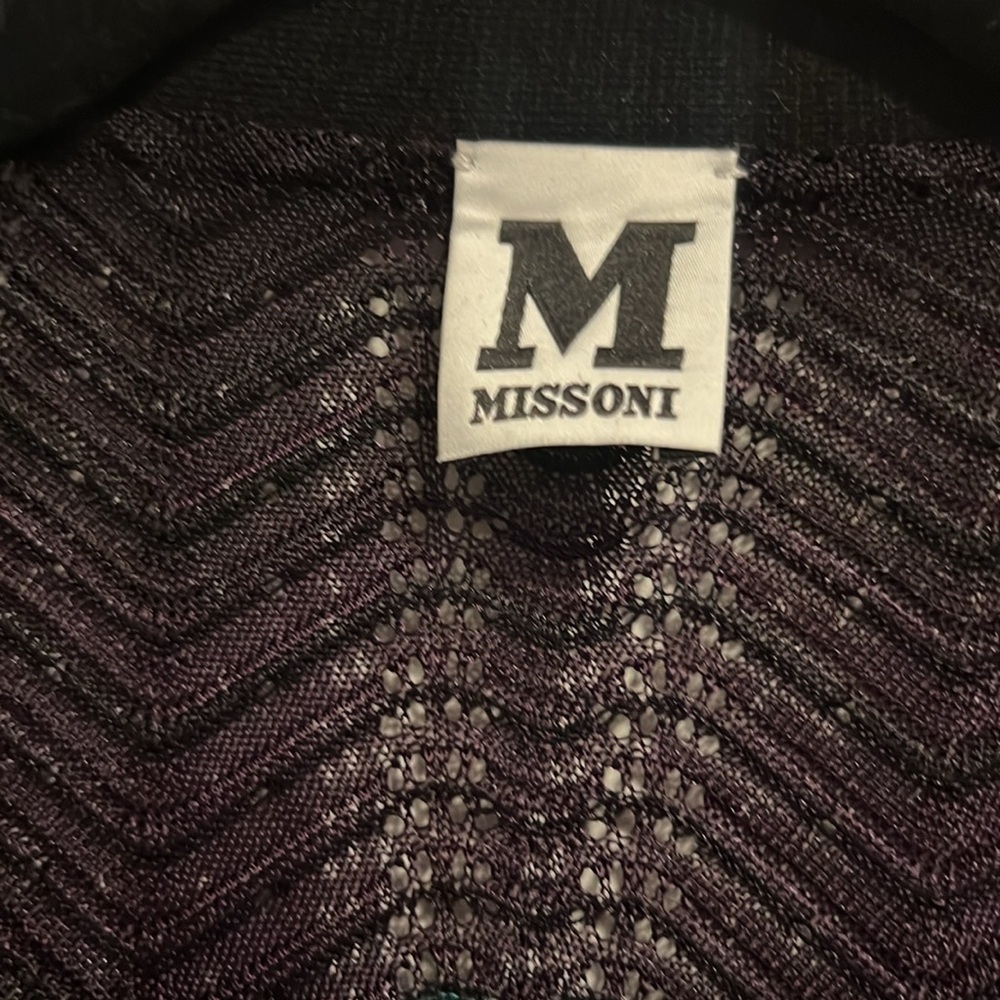 Missoni chevron stripe cardigan sweater - Picture 6 of 12
